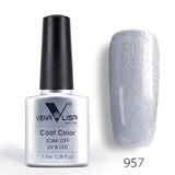 #61508 Nail Factory Supply New Venalisa Nail Art Design 60 Color Soak Off UV Gel Paint Lacquer Nail Polish UV Nail Varnish Gel