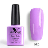 #61508 Nail Factory Supply New Venalisa Nail Art Design 60 Color Soak Off UV Gel Paint Lacquer Nail Polish UV Nail Varnish Gel