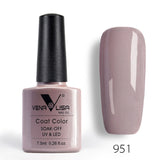 #61508 Nail Factory Supply New Venalisa Nail Art Design 60 Color Soak Off UV Gel Paint Lacquer Nail Polish UV Nail Varnish Gel