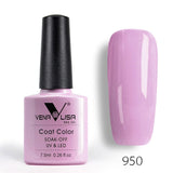 #61508 Nail Factory Supply New Venalisa Nail Art Design 60 Color Soak Off UV Gel Paint Lacquer Nail Polish UV Nail Varnish Gel