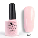 #61508 Nail Factory Supply New Venalisa Nail Art Design 60 Color Soak Off UV Gel Paint Lacquer Nail Polish UV Nail Varnish Gel