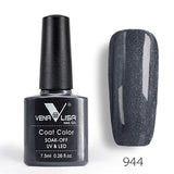 #61508 Nail Factory Supply New Venalisa Nail Art Design 60 Color Soak Off UV Gel Paint Lacquer Nail Polish UV Nail Varnish Gel