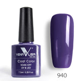 #61508 Nail Factory Supply New Venalisa Nail Art Design 60 Color Soak Off UV Gel Paint Lacquer Nail Polish UV Nail Varnish Gel