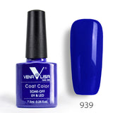 #61508 Nail Factory Supply New Venalisa Nail Art Design 60 Color Soak Off UV Gel Paint Lacquer Nail Polish UV Nail Varnish Gel