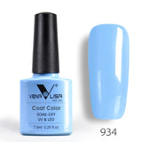 #61508 Nail Factory Supply New Venalisa Nail Art Design 60 Color Soak Off UV Gel Paint Lacquer Nail Polish UV Nail Varnish Gel