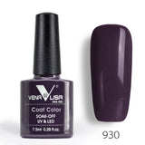 #61508 Nail Factory Supply New Venalisa Nail Art Design 60 Color Soak Off UV Gel Paint Lacquer Nail Polish UV Nail Varnish Gel
