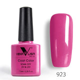 #61508 Nail Factory Supply New Venalisa Nail Art Design 60 Color Soak Off UV Gel Paint Lacquer Nail Polish UV Nail Varnish Gel