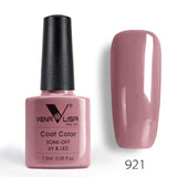 #61508 Nail Factory Supply New Venalisa Nail Art Design 60 Color Soak Off UV Gel Paint Lacquer Nail Polish UV Nail Varnish Gel