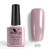 #61508 Nail Factory Supply New Venalisa Nail Art Design 60 Color Soak Off UV Gel Paint Lacquer Nail Polish UV Nail Varnish Gel
