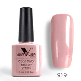 #61508 Nail Factory Supply New Venalisa Nail Art Design 60 Color Soak Off UV Gel Paint Lacquer Nail Polish UV Nail Varnish Gel