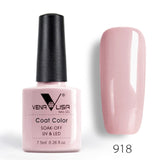 #61508 Nail Factory Supply New Venalisa Nail Art Design 60 Color Soak Off UV Gel Paint Lacquer Nail Polish UV Nail Varnish Gel
