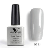 #61508 Nail Factory Supply New Venalisa Nail Art Design 60 Color Soak Off UV Gel Paint Lacquer Nail Polish UV Nail Varnish Gel