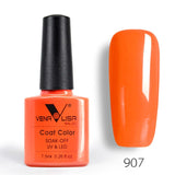 #61508 Nail Factory Supply New Venalisa Nail Art Design 60 Color Soak Off UV Gel Paint Lacquer Nail Polish UV Nail Varnish Gel