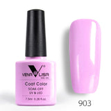 #61508 Nail Factory Supply New Venalisa Nail Art Design 60 Color Soak Off UV Gel Paint Lacquer Nail Polish UV Nail Varnish Gel