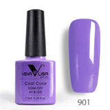 #61508 Nail Factory Supply New Venalisa Nail Art Design 60 Color Soak Off UV Gel Paint Lacquer Nail Polish UV Nail Varnish Gel