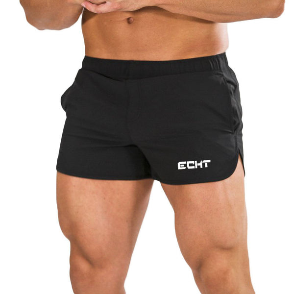Quick dry sports flexible and with pockets acrylic cloth shorts for men