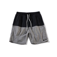 Cotton middle waist sports loose & breathable patchwork shorts for men