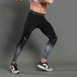 Men Sports Polyester skinny & breathable multi color printed track pant