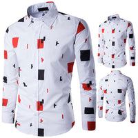 Men Cotton Full Sleeve Regular Printed Shirts