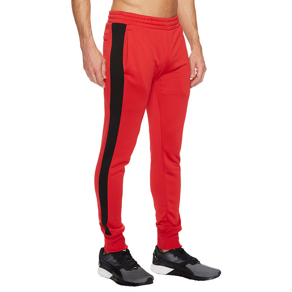 Milk silk sports and flexible slim fit polyester cloth pants for men