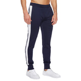 Milk silk sports and flexible slim fit polyester cloth pants for men