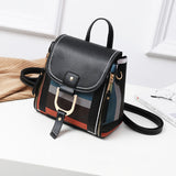 Fashion Beautiful Rainbow Box Magnetic Lock Women Mini Backpack