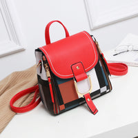 Fashion Beautiful Rainbow Box Magnetic Lock Women Mini Backpack