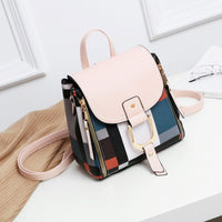 Fashion Beautiful Rainbow Box Magnetic Lock Women Mini Backpack