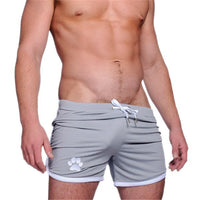 Polyester straight loose capri adjustable for summer wear for men