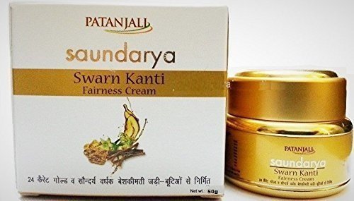 Amazon.com: Patanjali Saundarya - Swarn Kanti Fairness Cream (100% Natural ) 50g (1.75Oz) Super Saver Pack - Fast Shipping - Buy Original Only at E-Retail Deals.: SUPERBRANDS GLOBAL