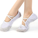 Adults Canvas Ankle-Wrap Elastic band Slippers