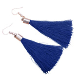 Woman's Alloy Ethnic Style threads Earrings Match with suitable apparel for different occasion