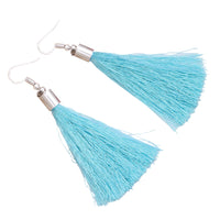 Woman's Alloy Ethnic Style threads Earrings Match with suitable apparel for different occasion