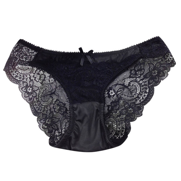 Women Underwear with High Quality Lace Low Waist Sexy Lingerie Panty