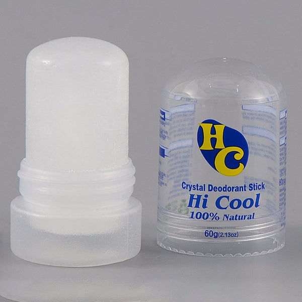60G Portable Non-Toxic Natural Food-Grade Crystal Deodorant Alum Stick Body Underarm Odor Remover Antiperspirant