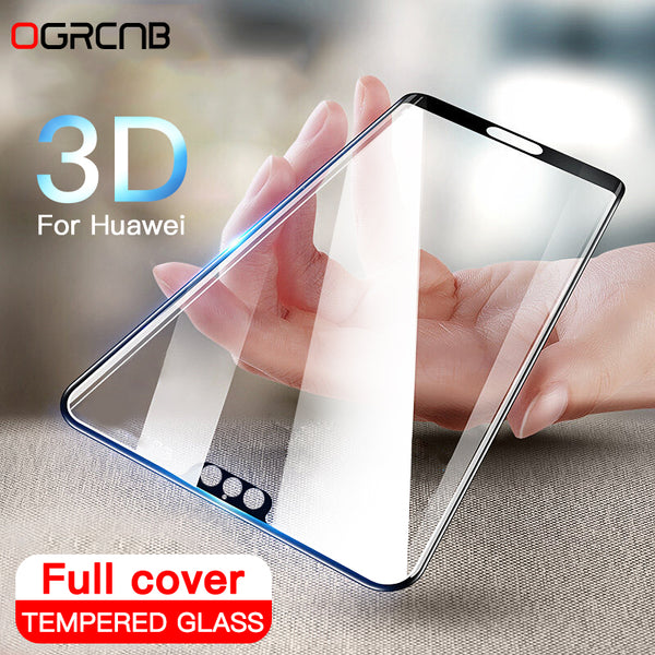 3D Full Cover Tempered Glass For Huawei P20 Pro P10 Lite Plus Screen Protector For Huawei P20 Honor 10 Protective Glass