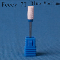 Milling Cutter For Manicure Ceramic Mill Manicure Machine Set Cutter For Pedicure Electric Nail Files Nail Drill Bit Feecy