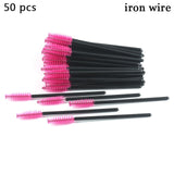 Eyelash Extension Disposable Eyebrow brush Mascara Wand Applicator Spoolers Eye Lashes Cosmetic Brushes Set makeup tools