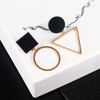 New Fashion Stud Earrings For Women Golden Color Round Ball  Geometric Earrings For Party Wedding Gift Wholesale Ear Jewelry