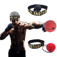 Boxing Reflex Speed Punch Ball MMA Sanda Boxer Raising Reaction Force Hand Eye Training Set Stress Boxing Muay Thai Exercise