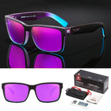 KDEAM Revamp Of Sport Men Sunglasses Polarized KDEAM Shockingly Colors Sun Glasses Outdoor Elmore Style Sunglass With Box XH1