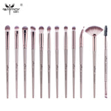 Anmor Pro Makeup Brushes Set 12 pcs/lot Eye Shadow Blending Eyeliner Eyelash Eyebrow Brushes For Make up Portable Eye Brush Set