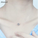 Ahmed Simple Star & Moon Pendant Necklace For Women New Bijoux Maxi Statement Necklaces Collier Fashion Jewelry