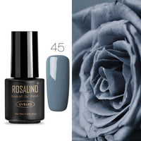 ROSALIND 7ML UV Gel Varnish Nail Polish Set For Manicure Gellak Semi Permanent Hybrid Nails Art Off Prime White gel nail polish