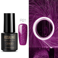 ROSALIND 7ML UV Gel Varnish Nail Polish Set For Manicure Gellak Semi Permanent Hybrid Nails Art Off Prime White gel nail polish