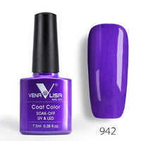 #61508 Nail Factory Supply New Venalisa Nail Art Design 60 Color Soak Off UV Gel Paint Lacquer Nail Polish UV Nail Varnish Gel