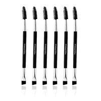 2018 NEW Eyebrow Brush Beauty Makeup Wood Handle Eyebrow Brush Eyebrow Comb Double Ended Brushes Brushes Make Up 1031 X23 1.5 10