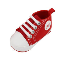 Classic Canvas Newborn Baby Boys Girls First Walkers Toddler Soft Sole Anti-slip Shoes