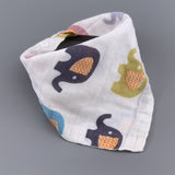 AZEOSHE Baby Bibs Boy Girl Bandana Water Absorb Bib Burp Cloth Triangle Cotton Baby Scarf Burp Baby Christmas Accessories