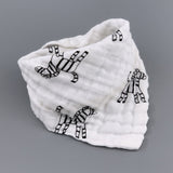 AZEOSHE Baby Bibs Boy Girl Bandana Water Absorb Bib Burp Cloth Triangle Cotton Baby Scarf Burp Baby Christmas Accessories